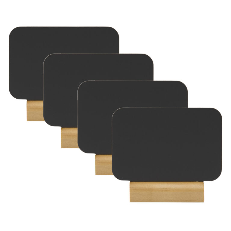 Securit® Silhouette Rectangle Mini Chalkboards Allied Point Of Sale