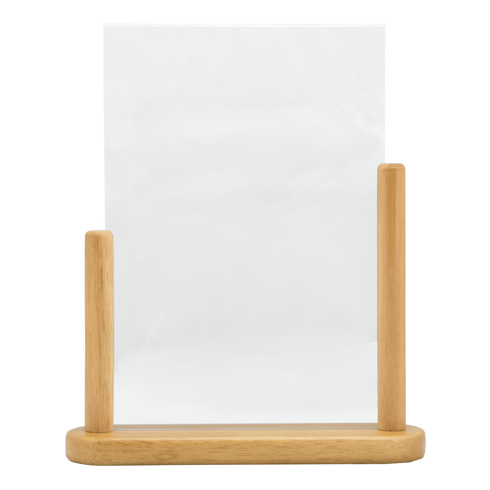 Wall mounted landscape A4 binder holder - Allied Point of Sale